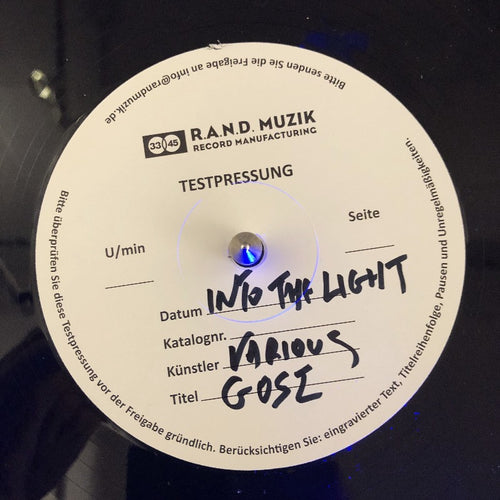 Gost Various Into The Light Test Pressing