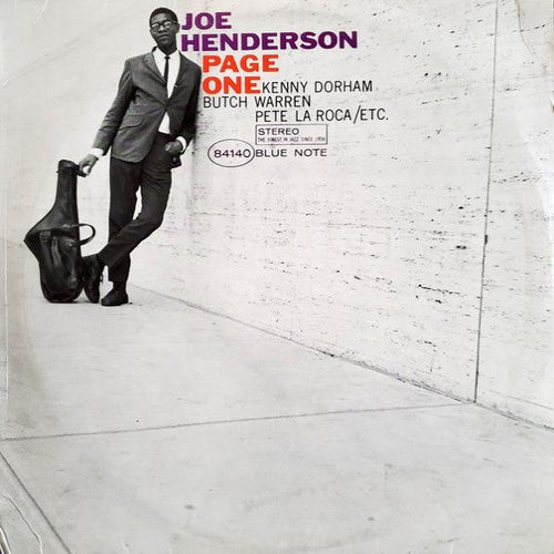 Joe Henderson Page One Blue Note  1998