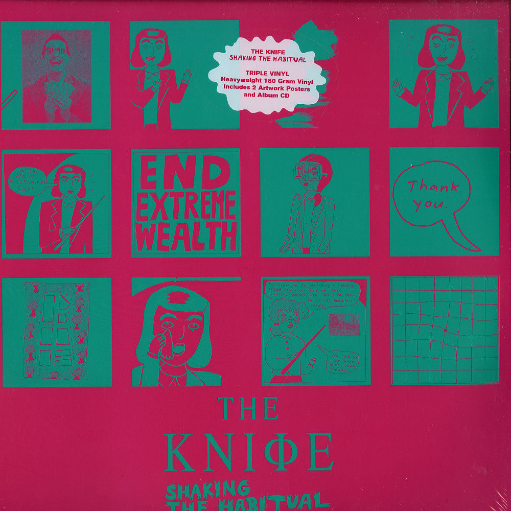 The Knife Shaking The Habitual Brille 3LP