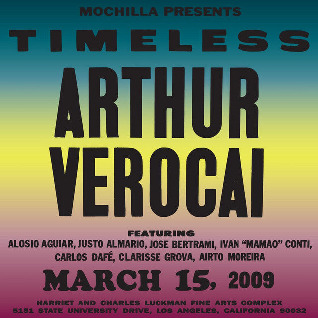 ARTHUR VEROCAI :  TIMELESS  [Mochila]