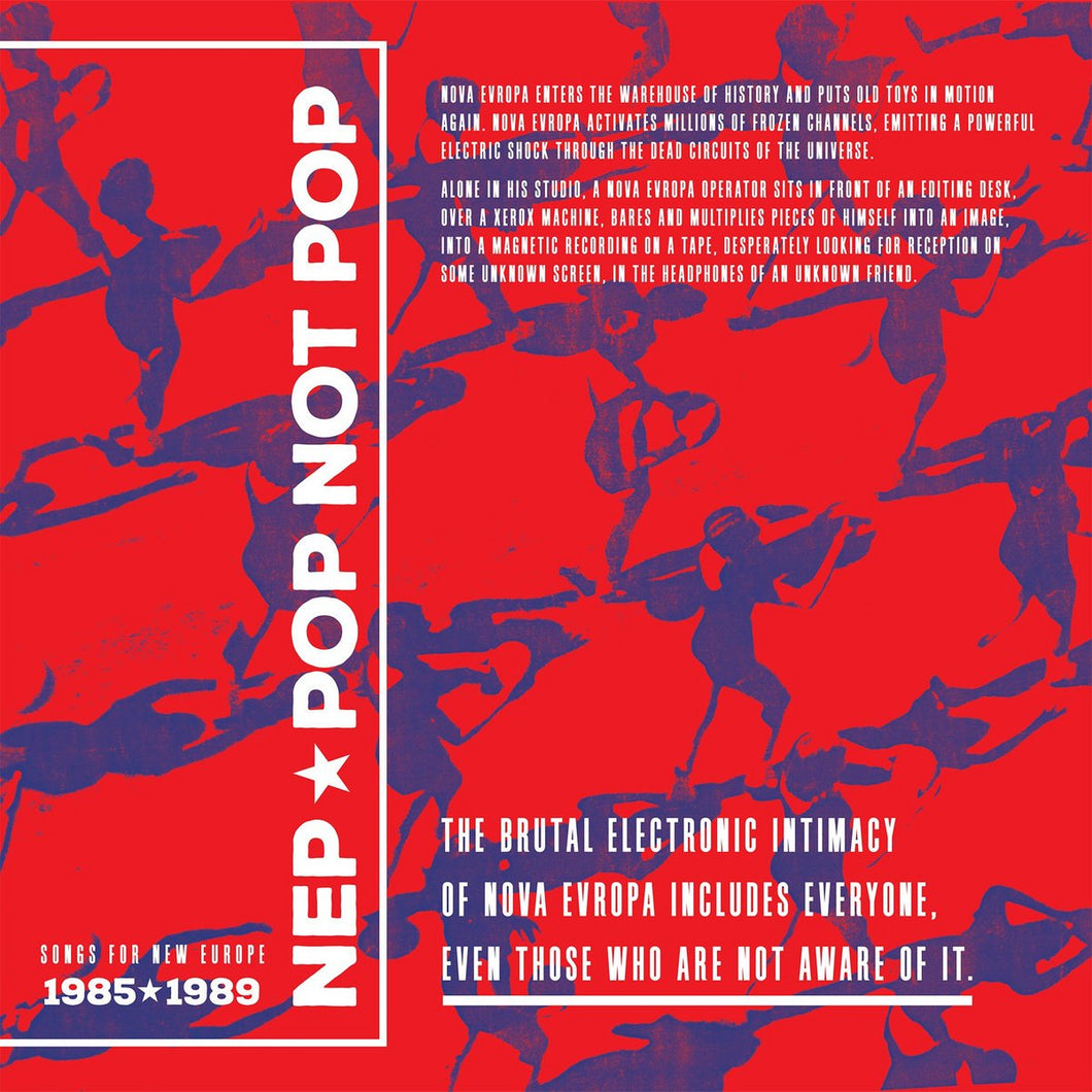 NEP ‎Pop Not Pop (Songs For New Europe 1985-1989) Fox & His Friends